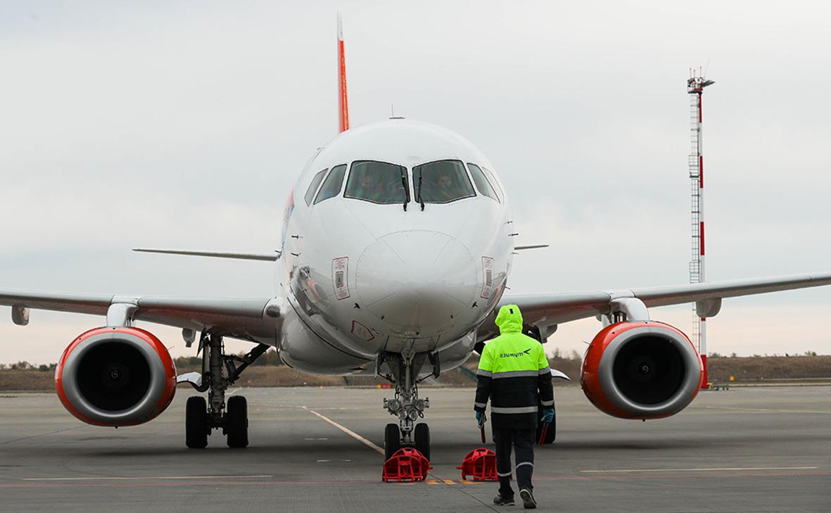 Самолет «Азимута» совершил тестовый рейс в закрытый аэропорт Краснодара